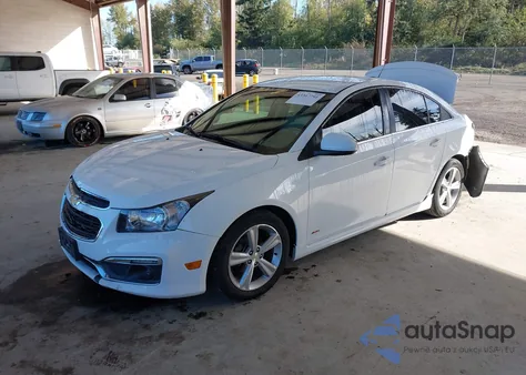 2015 Chevrolet Cruze 2Lt Auto из США, поврежденный, VIN 1G1PE5SB2F7117275